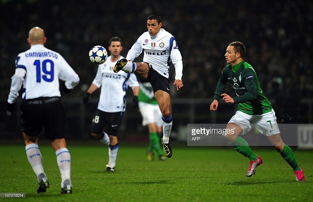 Ivan Cordoba UCL Werder Brehma-Inter 2010/11